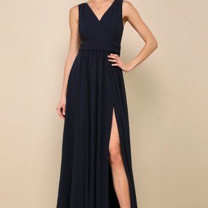 Surplice Maxi Dress